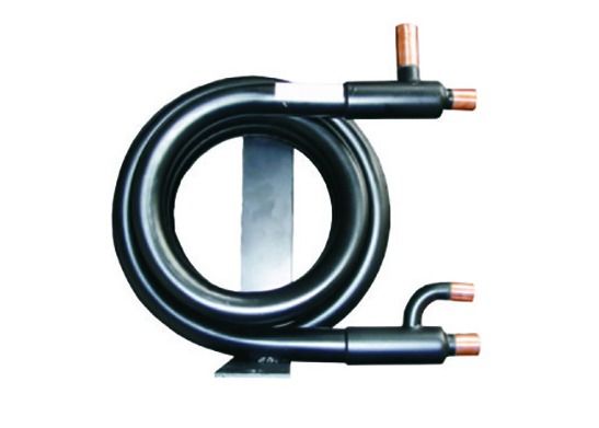Wasser-Quellwärmepumpe Coaixal R407c R410a umwickelt abkühlende Wärmetauscher-wassergekühlten Kondensator
