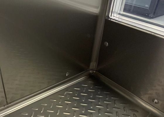 Kommerzieller Kühlraum-Kühler, Edelstahl oder weiße Colorbond-Material-Kühlraum-Tiefkühlkost, Küchen-Gefrierschrank-Raum